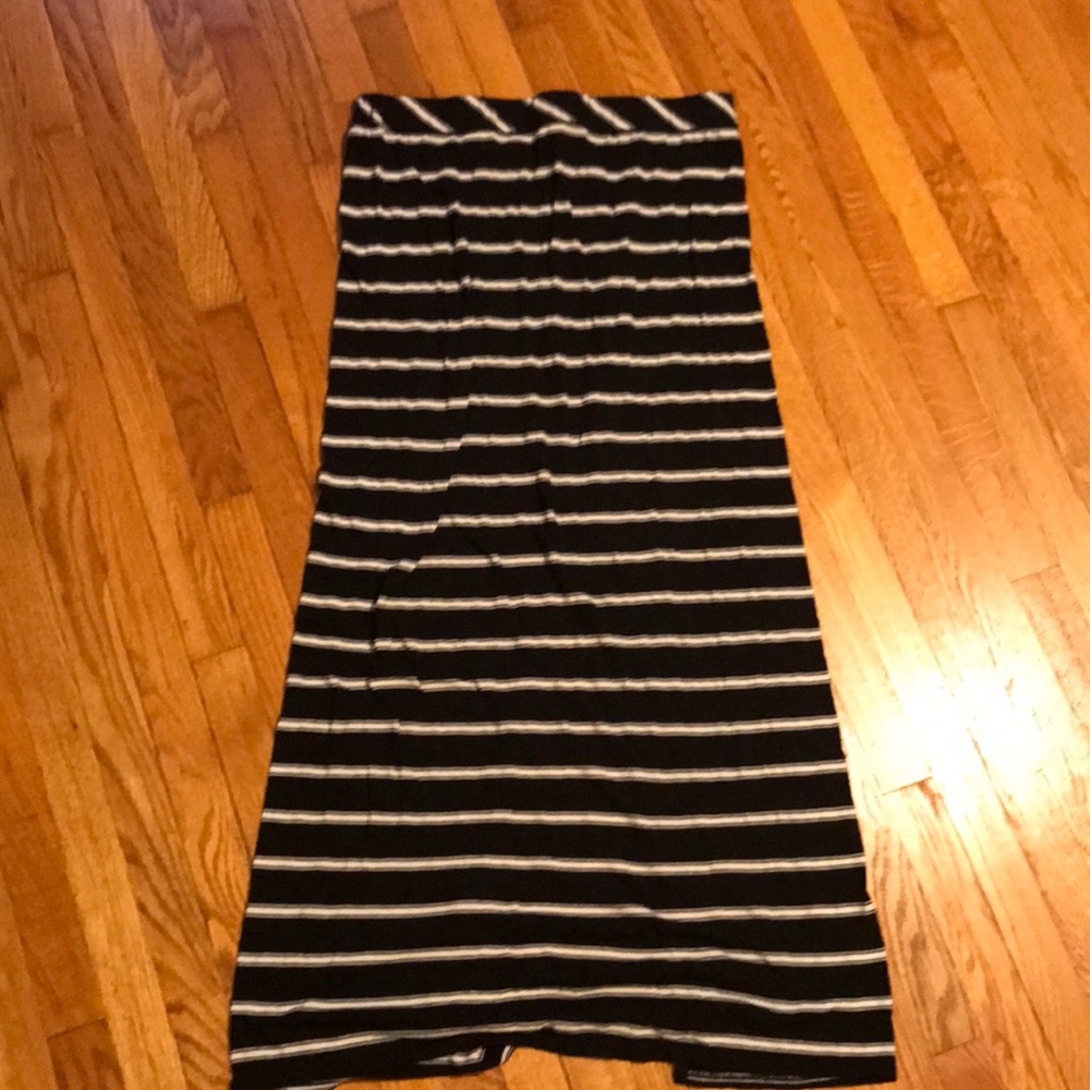 Michael Stars Hampton striped maxi skirt